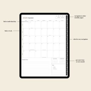 goodnotes weekly planner