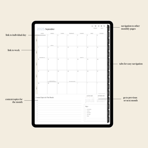 ipad social media planner