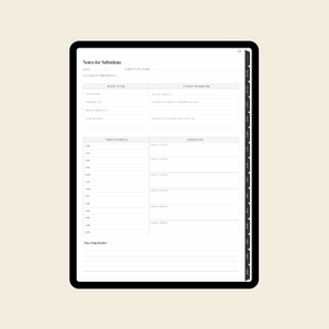 teacher planner for ipad
