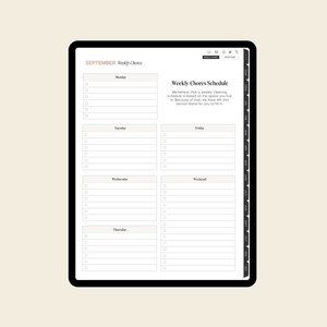 ipad mom planner