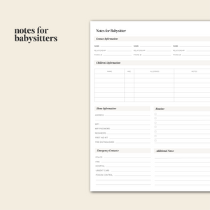 weekly planner for moms who work