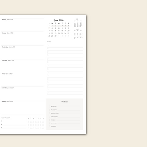 weekly planner for busy moms
