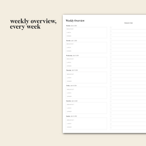 weekly planner with daily to do list