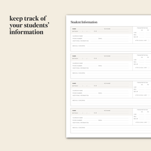 weekly teacher planner 25–26