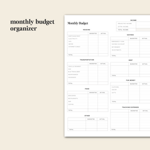 weekly academic planner for teachers