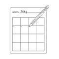 ½ the size of Daily Planner