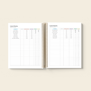 blog planner