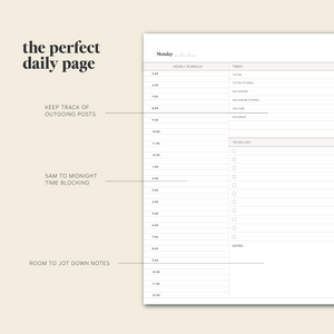 influencer planner​