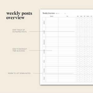 creator workflow organizer