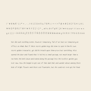 digital handwriting font
