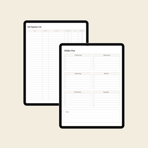 holiday gift organizer list