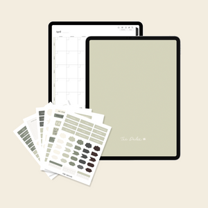 undated digital planner​