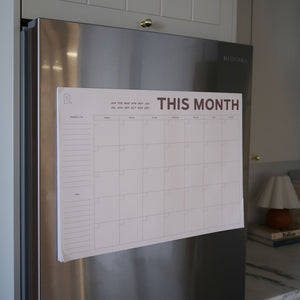 fridge calendar
