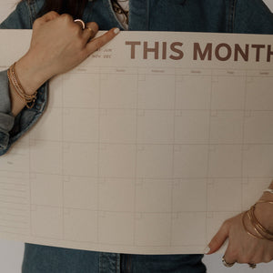 calendar with notes section