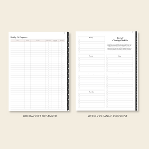 iPad planner template