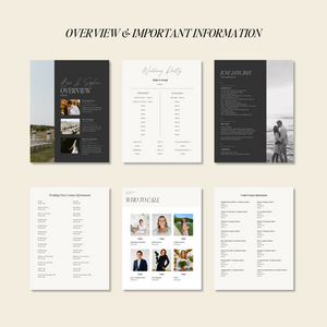 wedding day checklist