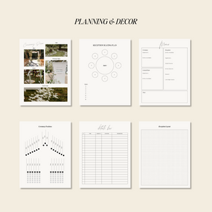 bridal organizer binder